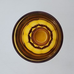 Vintage Georgian Dark Amber by Anchor Hocking 9oz Tumbler
