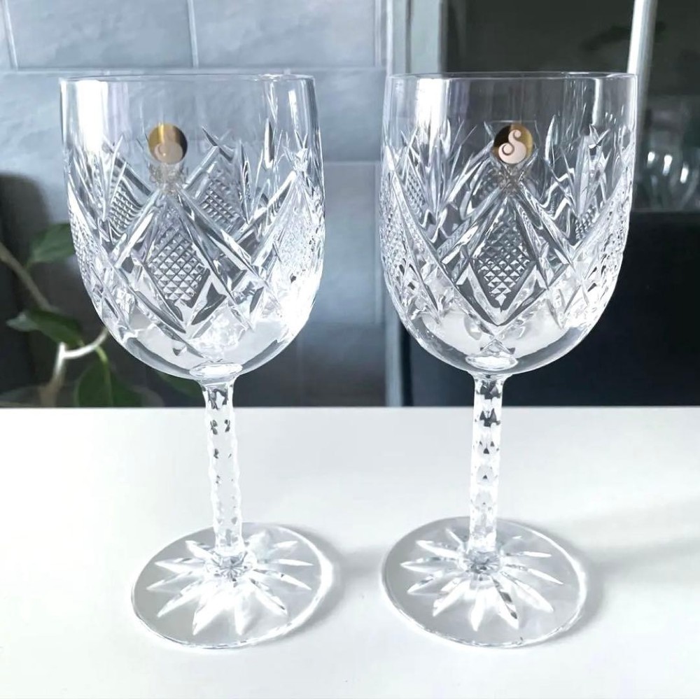 TOYO-SASAKI GLASS Wine Glass 2pcs set 16×6.5cm/6.29×2.55″ TOYO-SASAKI GLASS