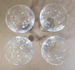 4 Daphne by Tiffin Franciscan 6 1/2″ Water Goblets