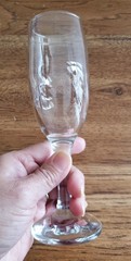 Lot of 4 Different Sizes & Styles of Glasses Cocktail Champagne Wine