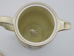 HALL Superior Quality Autumn Leaf Coffee, Cream & Sugar Set (TF940)