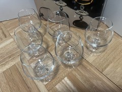Bohemia Crystal Claudia Brandy Snifter Glasses Set of 6 Czech Crystal 250ml