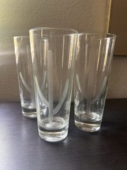 Blakely Oil Etched Cactus Highball Collins Glass AZ Etched Saguaro *Set of 3*