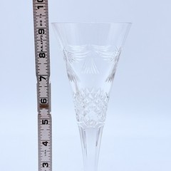 Waterford Crystal Millennium Toasting Flute Toast to PEACE With Sticker