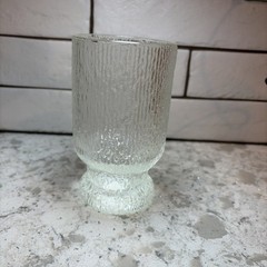 Crystal Ice Indiana Glass 10 Oz Footed Tumbler (7)