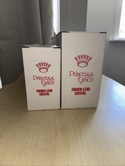 PRINCESS GRACE 6 Wine Glasses and 6 Water Goblets Brand New In Original Boxes.