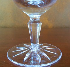 Gorham Cut Crystal Older Rosewood Iced Tea Footed Tumbler(s)