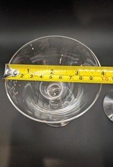 2 Vtg Imperial Glass Candlewick Stem Martini Champagne Wine Sherbet 4Oz Glasses
