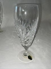 Waterford Crystal Vintage Special Iced Beverage Glass Footed Set of 4 NIB