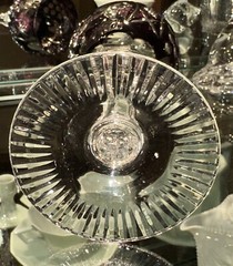 Nachtmann Traube Amethyst Purple Tall Hock Wine Crystal Glass 7 5/8”
