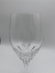 Set of 4 GORHAM Marked TRINITY Cut Crystal Tulip Wine/Water Goblet Glasses 8 3/8