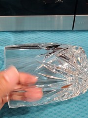 Waterford Marquis Brookside Oversized Crystal Double Old Fashioned Glasses Set 2