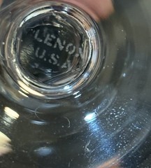Lenox…Solitaire Platinum… Set Of (4) Champagne Glasses…Appear Unused…5.125”..BIN