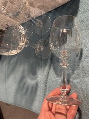 Pair of Gorham ROYAL TIVOLI 6-3/8″ Wine Goblets