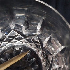 2 Waterford Crystal LISMORE Old Fashioned Whiskey Glasses Tumblers 3-1/4″