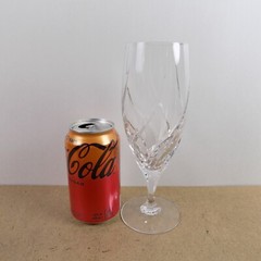 5 Mikasa Crystal Olympus Iced Tea Goblets Glasses 8-3/8″ Tall VGC Cut Swirl