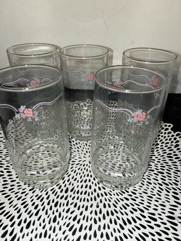 Set of 5 Corelle Coordinates English Breakfast Tumblers