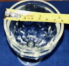 RARE VINTAGE WATER GOBLET UNK9519 by UNKNOWN MANUFACTURER.