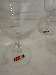 Vintage Fostoria Pine MCM Glasses set of 20!! NEW WITH TAGS