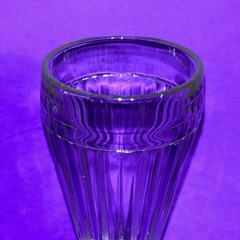 3 VTG JEANETTE Soda Fountain Ice Cream Sundae Parfait Milk Shake Glasses RIBBED