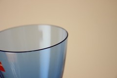Baccarat Vega Blue Wine Glass H23cm