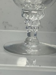 SET OF 2- Tiffin Franciscan USA Buckingham Crystal Ice Tea Water Goblets 1960-67