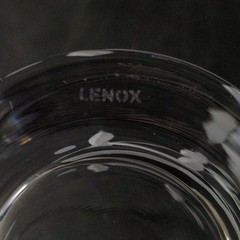 LENOX OPAL INNOCENCE DBL OLD FASHIONED GLASS, Lead Crystal, 4 1/8″, 12 oz, USA