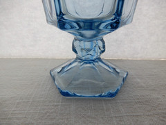 Vintage Fostoria Virginia Iced Tea Glass Light Blue 7″ Replacement glass