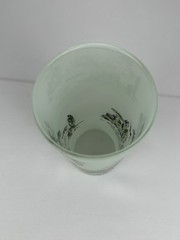 Frosted Glasses Mid Century Modern Libby High Pastel Victorian Green