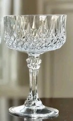 Cristal d’Arques LONGCHAMP Champagne Tall Sherbet Glass * France * MINT