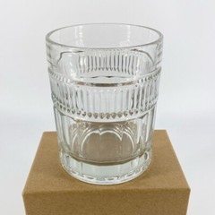 VTG Anchor Hocking ANNAPOLIS Double Old Fashion Glass Clear Tumblers 12 oz (1)