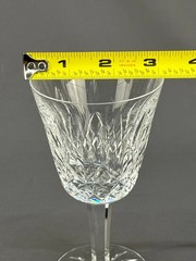 🔥5🔥 Waterford Crystal Lismore Wine glass Claret 💥 VTG Gothic mark 💥 set lot