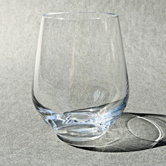Lenox Crystal Stemless White Wine Glass 4.25” Clear Replacement 12 oz EUC