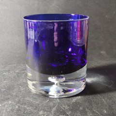 BLOCK STOCKHOLM DOUBLE OLD FASHIONED GLASSES , 4 1/8″, 10 Oz, POLAND, 2PCS