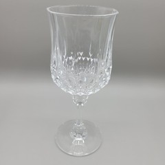 Set of 1 – Vintage Cristal d’Arques Longchamp Lead Crystal Wine Glass 7″ Tall
