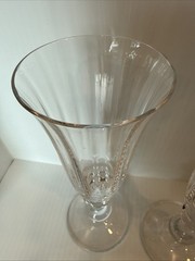 Mikasa Champagne Flutes Glasses French Countryside Set Of 2 Crystal