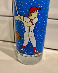 Ritzenhoff-J. Rizzi 1994 Highball Glass-«Waiting for the Pitch»-Limited Edition