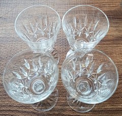Waterford Kylemore Crystal Water Goblets 6″ high Set Of 4