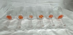 Rare Chin-Chin Stemware by ANTHROPOLOGIE WINE STEMWARE Set of 6 Beautiful