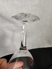 VINTAGE GORHAM MONTCLAIR PLATINUM RIM WATER GOBLET GLASSES (5)
