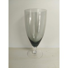 Fostoria Debutante 7 Piece Lot Gray 1 Iced Tea, 4 Water, 2 Claret Wine