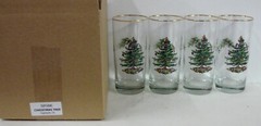 Spode CHRISTMAS TREE 15 Oz Highballs SOLD IN SETS OF FOUR More Items Here