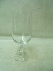 Claudia by Import Assoc Bohemia Crystal Iced Tea Glass Set of 6 Excellent