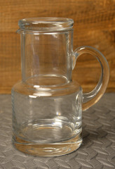 Handmade Clear Glass Bedside Carafe & Tumbler Set – Nightstand Water Set