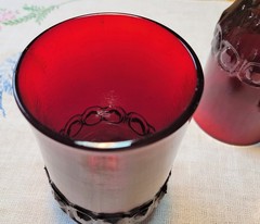 4 HTF Rare TIFFIN FRANCISCAN *MADEIRA RUBY RANCHO* 5 5/8″ FLAT TUMBLERS 1973-74