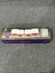 Crown Royal Whisky Glass Set 13pc New 4 Glasses 8 Stones Velvet Bag Gift Barware