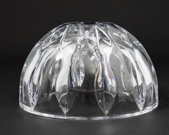 Miller Rogaska Reed & Barton Equinox Cut Crystal Serving Bowl Centerpiece 7″ W