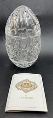 NIB Shannon Crystal by Godinger 6-inch Freedom Egg – FREE SHIPPING