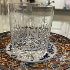 Set of 2 Gleneagles Crystal GLZ2 Old Fashioned Glass 3.5 x 3wide