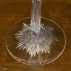 1875 Dorflinger Hob Diamond 5″ Wine Claret
